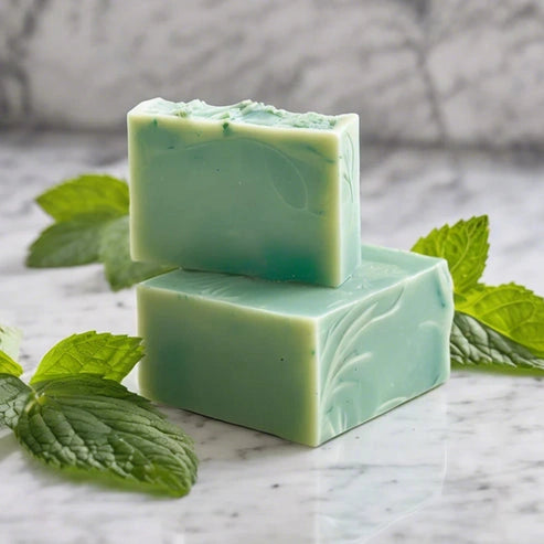 Aaponminimarket Peppermint Leaf Soap (2 Pack)
