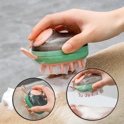 Aaponminimarket Pet Bathing and Grooming Brush