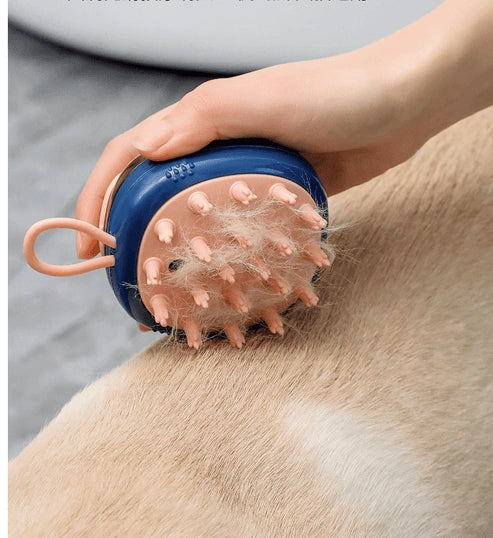 Aaponminimarket Pet Bathing and Grooming Brush