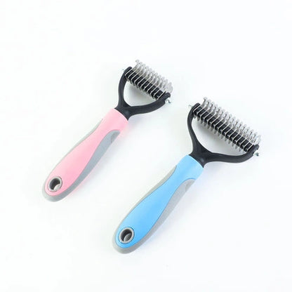 Pet Grooming Brush for Shedding Hair Removal
