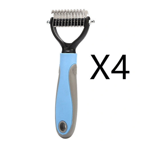 Pet Grooming Brush for Shedding Hair Removal