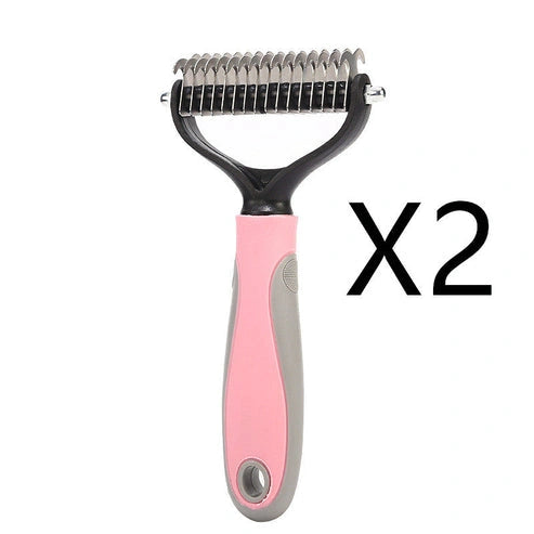 Pet Grooming Brush for Shedding Hair Removal