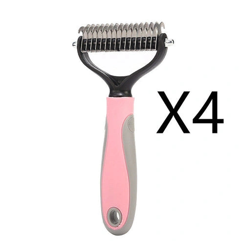 Pet Grooming Brush for Shedding Hair Removal