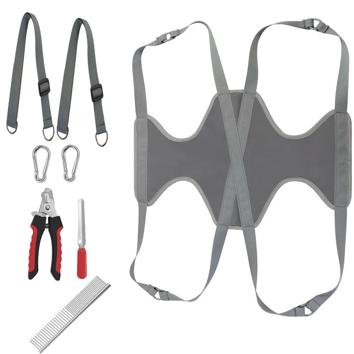 Aaponminimarket Pet Grooming Hammock for Cats & Dogs