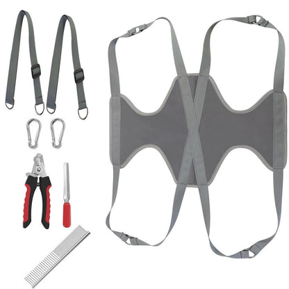 Aaponminimarket Pet Grooming Hammock for Cats & Dogs