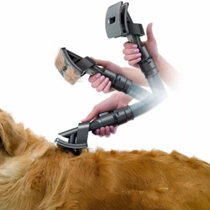 Aaponminimarket Pet Grooming Tool with Vacuum Attachment