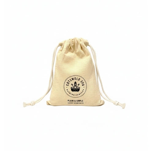 Aaponminimarket Plain & Simple Epsom Salts Cotton Pouch (250g)