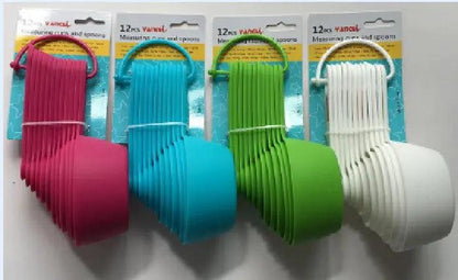 Aapon mini market -Plastic Measuring Cups Set