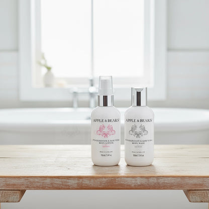 Best pomegranate & aloe vera travel set