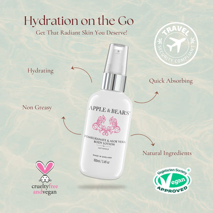 Best pomegranate & aloe vera travel set