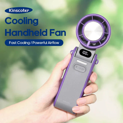 Aapon Mini Market Ltd Portable 3600mAh Handheld Fan with Turbo