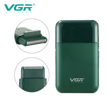 Portable Electric Men's Mini Razor with Reciprocating Blade