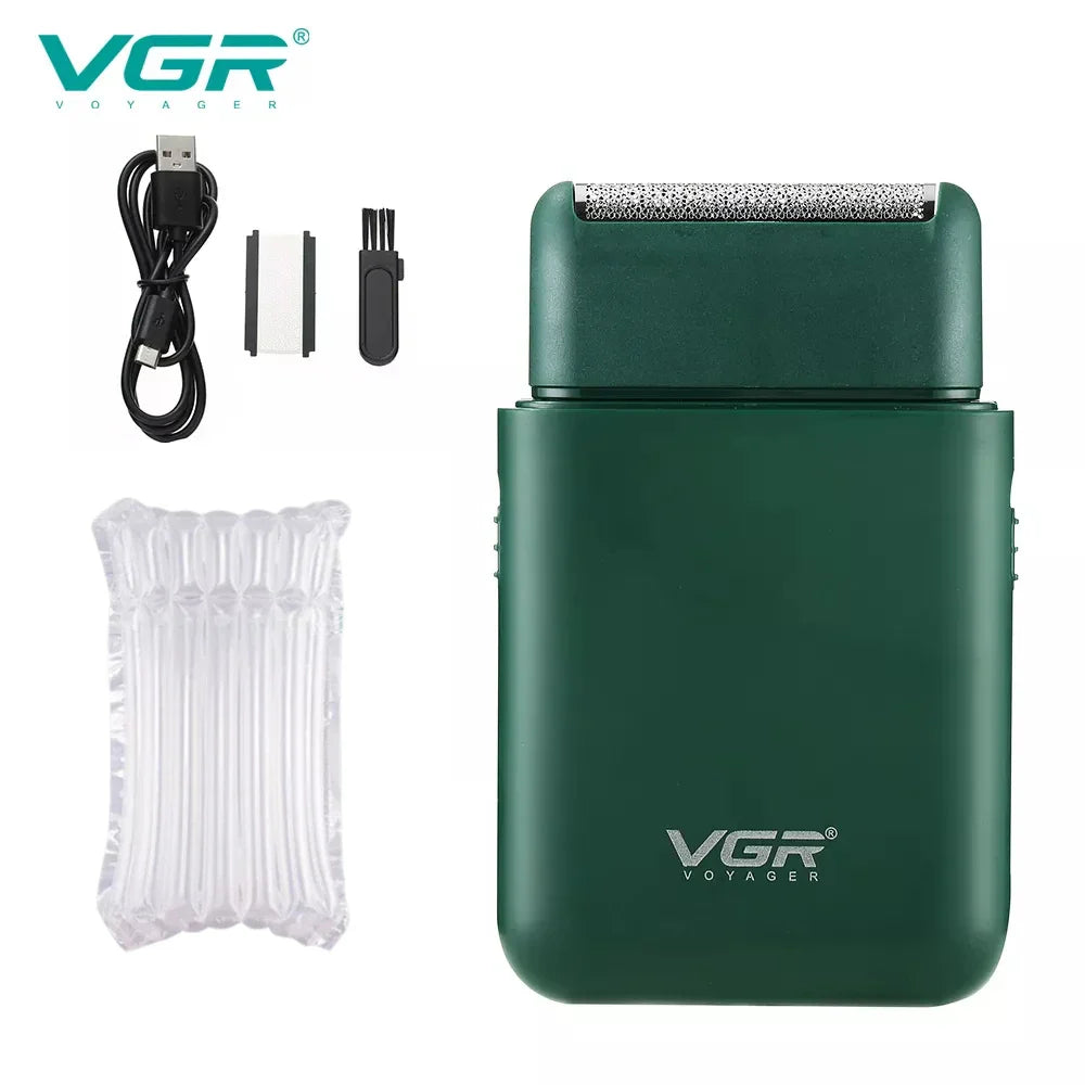 Portable Electric Men's Mini Razor with Reciprocating Blade