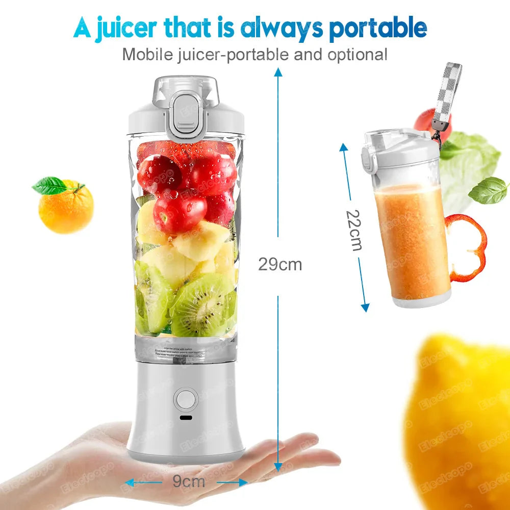 Portable Rechargeable Juicer Blender