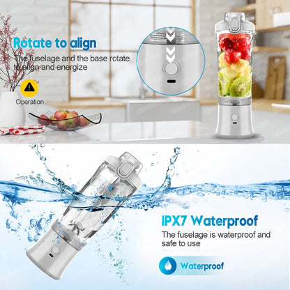 Aapon mini market - Portable Rechargeable Juicer Blender