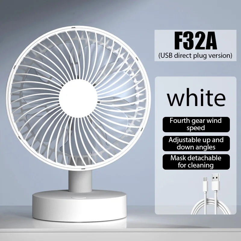 Aapon Mini Market Ltd Portable USB Electric Fan for Home Office