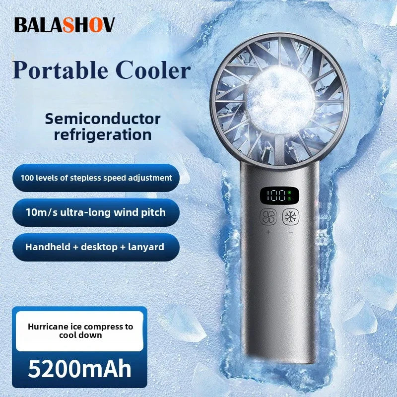 Aapon Mini Market Ltd Portable USB Rechargeable Handheld Fan
