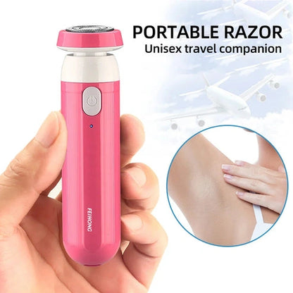 Aaponminimarket_Portable USB Rechargeable Mini Electric Shaver