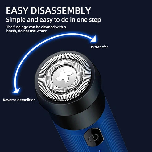 Aaponminimarket_Portable USB Rechargeable Mini Electric Shaver