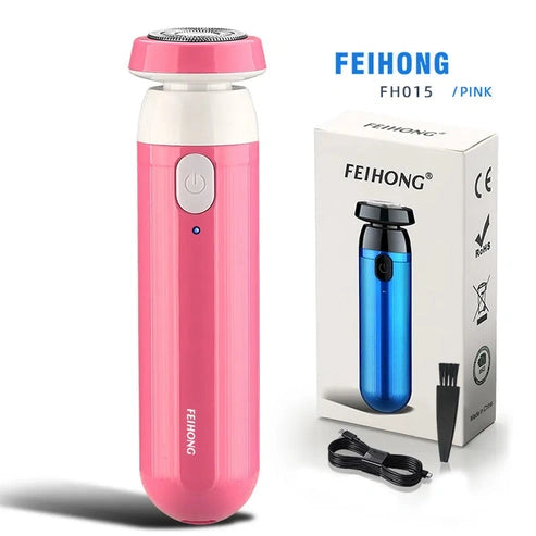 Aaponminimarket_Portable USB Rechargeable Mini Electric Shaver