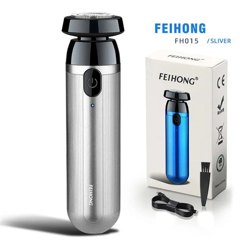 Aaponminimarket_Portable USB Rechargeable Mini Electric Shaver