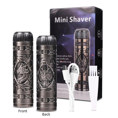 Aaponminimarket_Portable USB Rechargeable Mini Electric Shaver