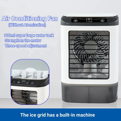 Aapon Mini Market Ltd Portable Ultrasonic Air Cooler Fan with Night Light