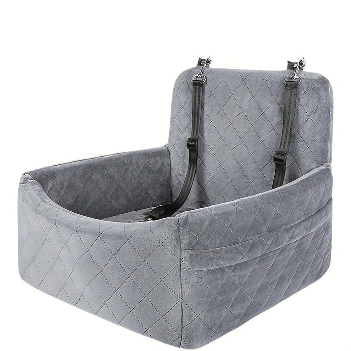 Aaponminimarket Portable Dog Car Seat with Safety Strap