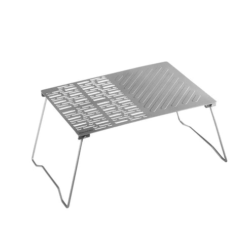 Aaponminimarket Portable Outdoor Titanium Baking Tray