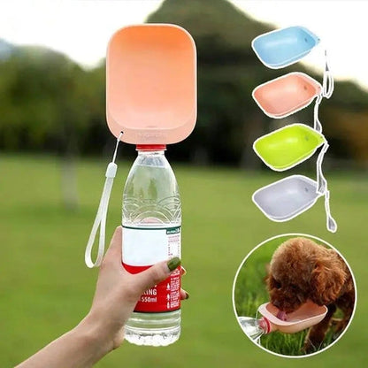Aaponminimarket Portable Travel Dog Hydration Bowl