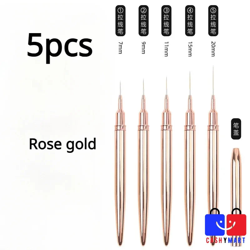 Aapon Mini Market Ltd Precision Nail Art Liner Brushes