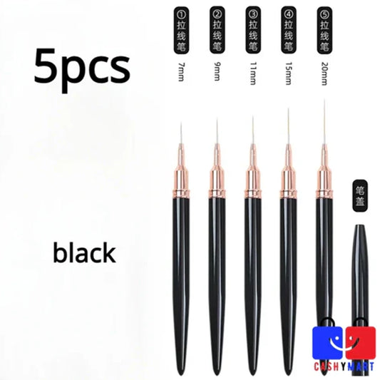 Aapon Mini Market Ltd Precision Nail Art Liner Brushes