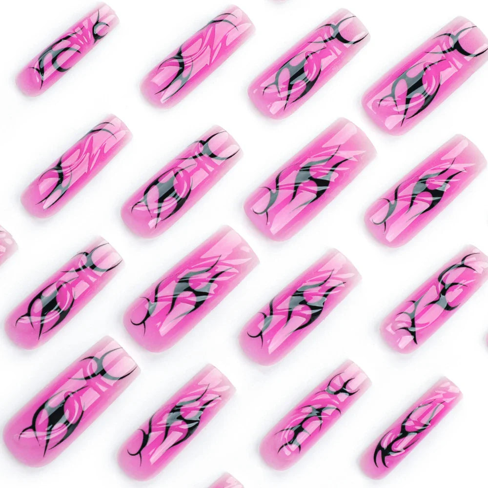 Aapon Mini Market Ltd Press-On Nail Art Set
