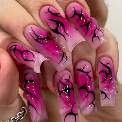 Aapon Mini Market Ltd Press-On Nail Art Set