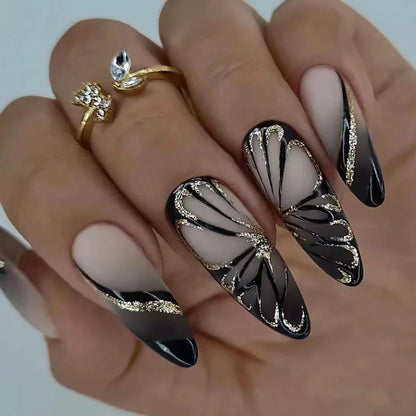Aapon Mini Market Ltd Punk Snake Stiletto Nail Art Set