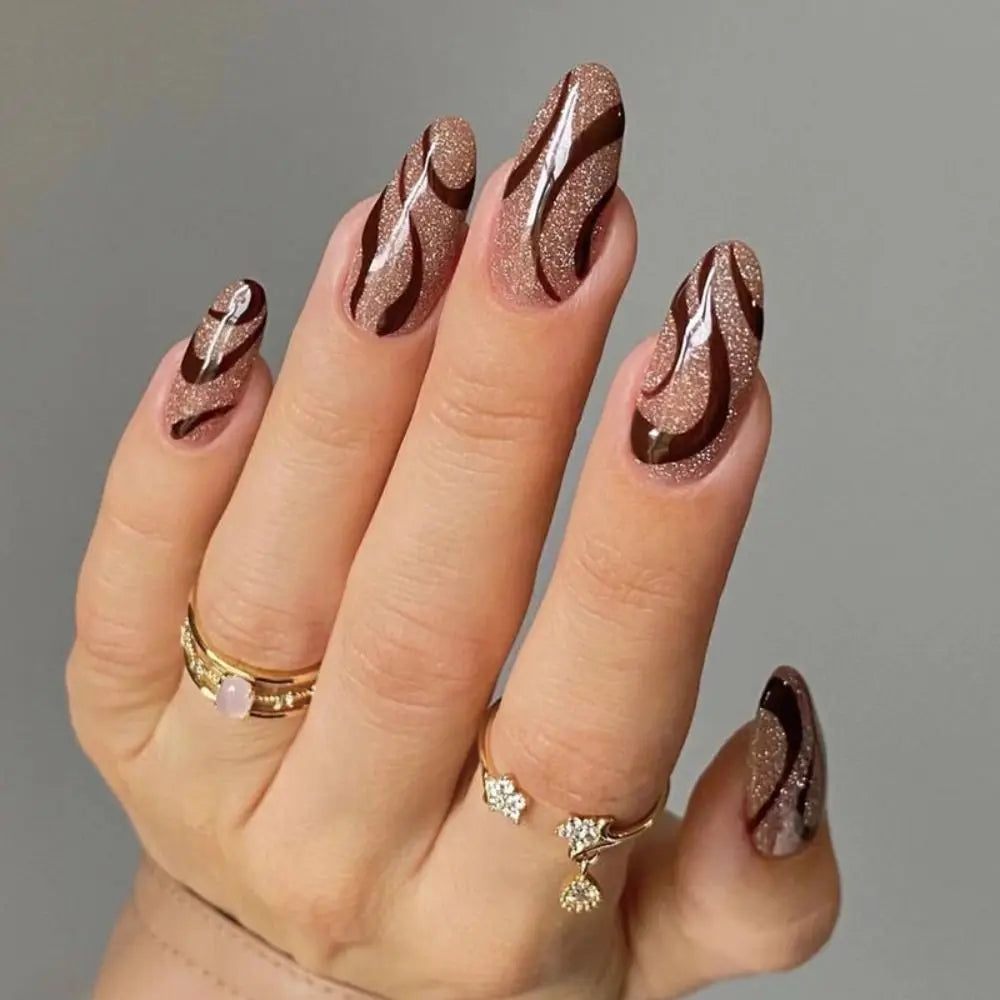 Punk Snake Stiletto Nail Art Set