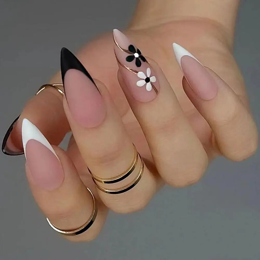 Punk Snake Stiletto Nail Art Set