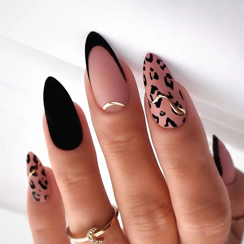 Punk Snake Stiletto Nail Art Set