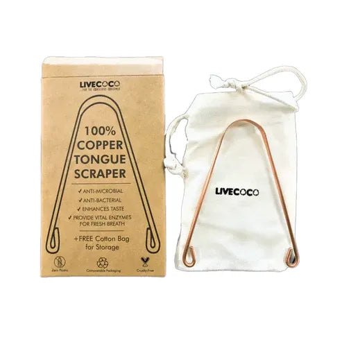 Aaponminimarket Pure Copper Tongue Scraper