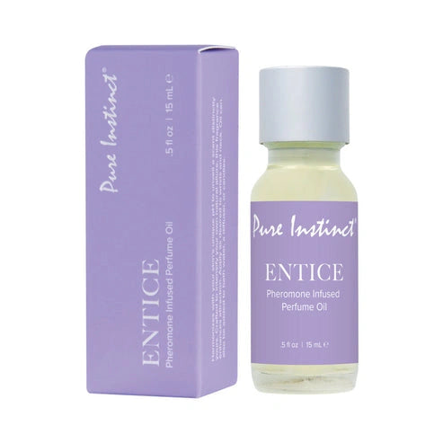 Aaponminimarket Pure Instinct Pheromone Perfume Oil Entice Dropper 0.5 oz.