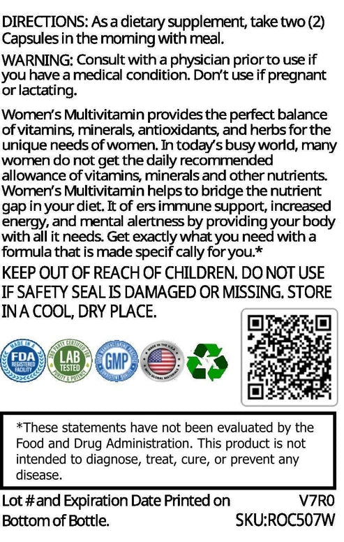 Aaponminimarket Daily Routine - Women’s Multivitamin