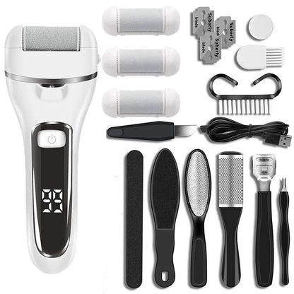 Aapon Mini Market Ltd - Rechargeable Electric Foot Care Callus Remover