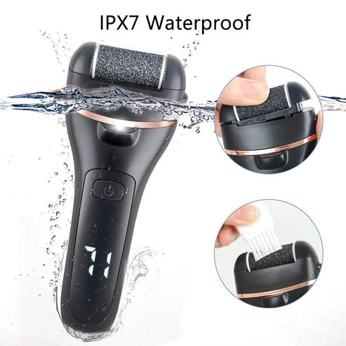 Aaponminimarket Rechargeable Electric Foot Care Callus Remover