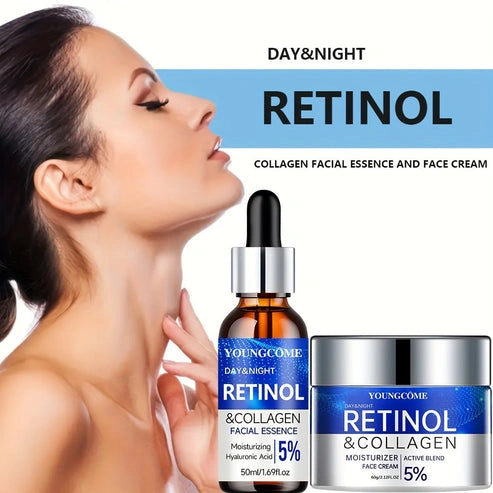 Aaponminimarket Retinol & Collagen Cream/Serum Duo