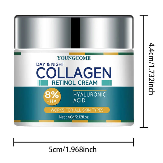 Retinol Cream with Hyaluronic Acid for Anti-Aging