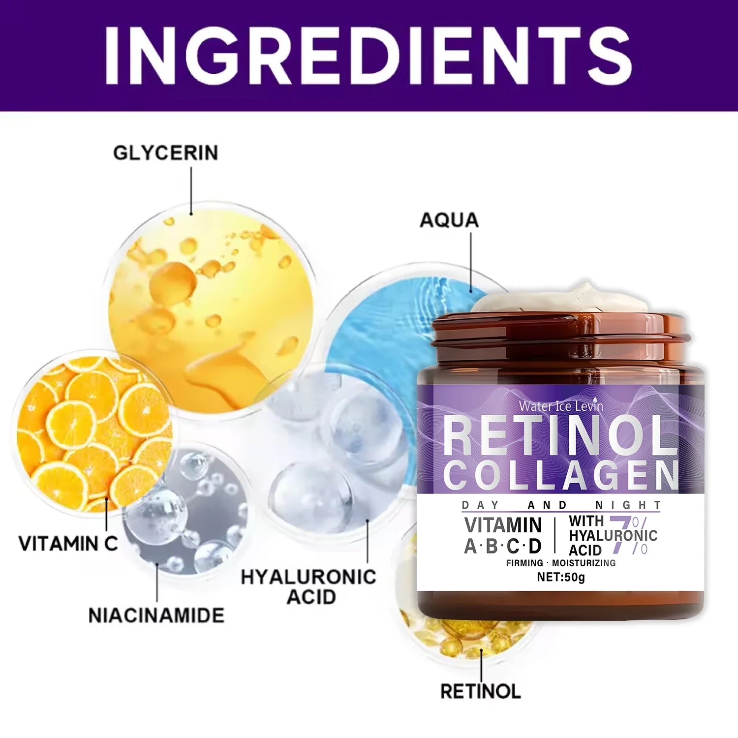 Aapon Mini Market Ltd Retinol Face Cream for Wrinkles & Moisturizing