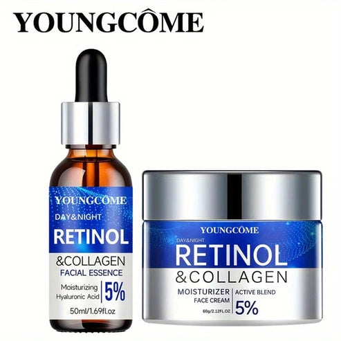 Aaponminimarket Retinol & Collagen Cream/Serum Duo