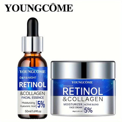 Aaponminimarket Retinol & Collagen Cream/Serum Duo