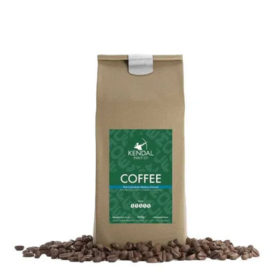 Kendal Mint Co Rich Roast Colombian dark roast coffee