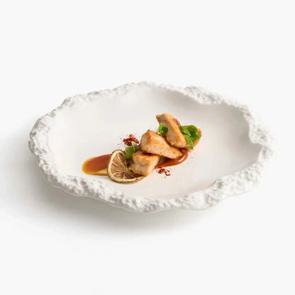 Aaponminimarket Rock Pattern Ceramic Plate